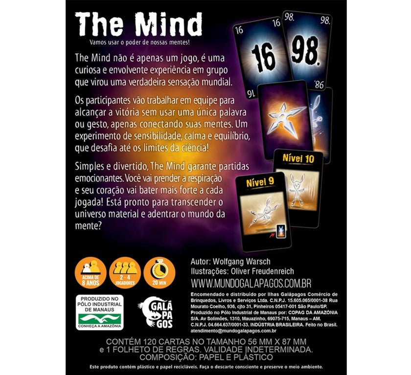 Jogo The Mind - Galápagos