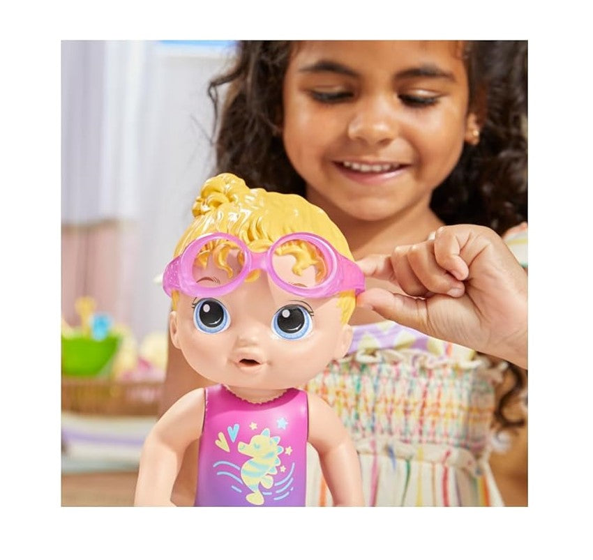 Boneca Baby Alive Bebê Piscina Loira - Hasbro