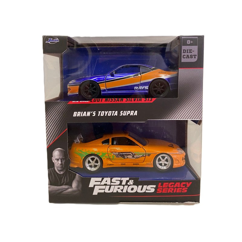 Pack Nissan SIlvia e Supra 1:32 Velozes e Furiosos - Jada