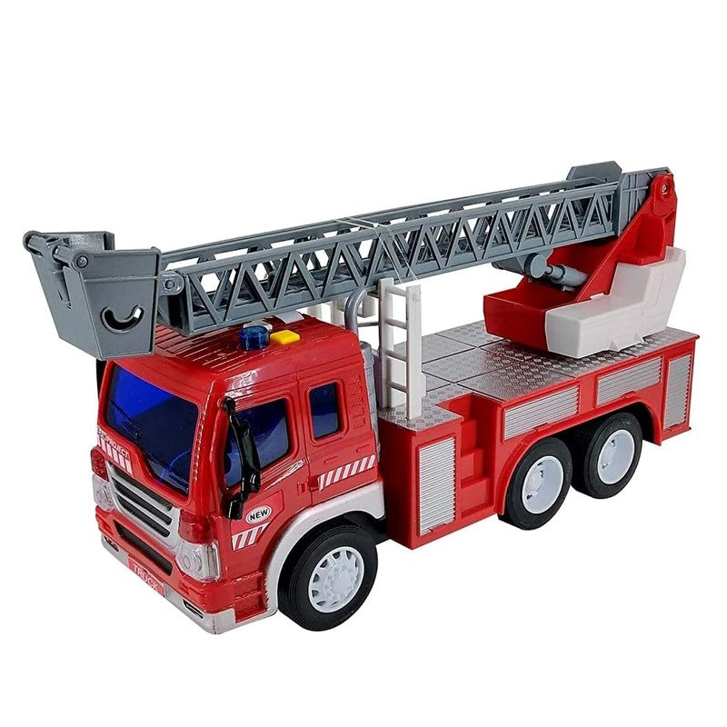 Caminhão Bombeiro com Escada Luz e Som 1:16 - Brink Center