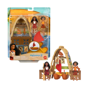 Conjunto Moana e Loto com Acessórios - Mattel