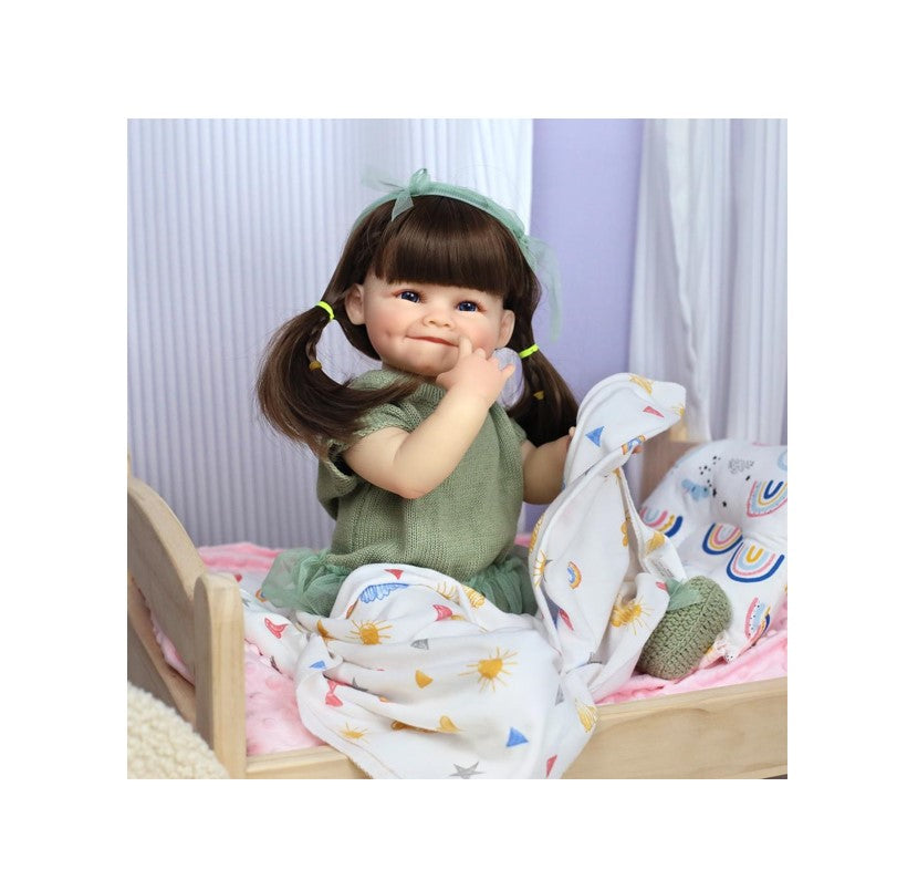 Boneca Bebê Reborn Laura Baby Dani - Shiny Toys