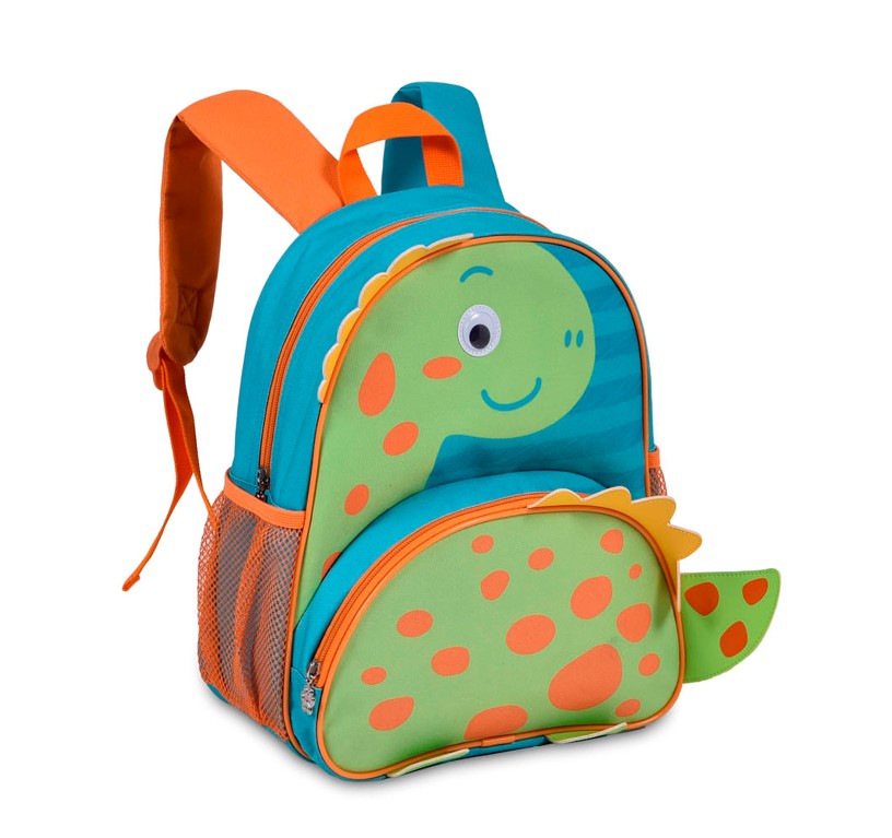 Mochila De Costas Infantil Escolar Clio Pets Dino