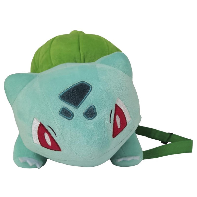 Mochila Infantil Pelúcia Pokémon Bulbasauro - BBR