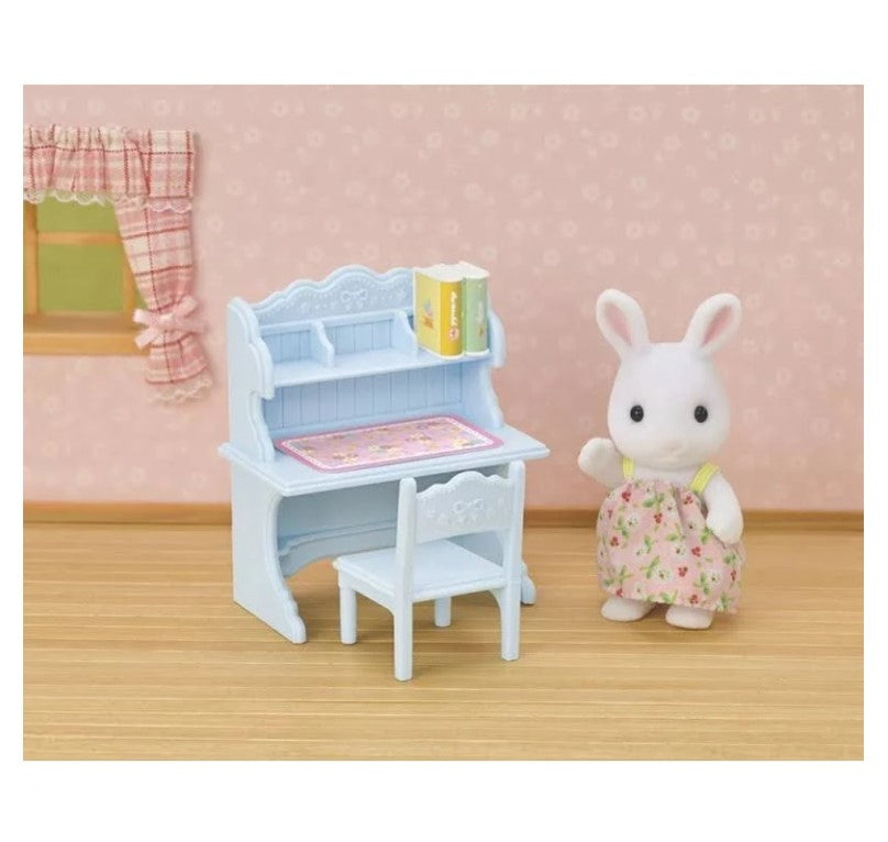 Sylvanian Families Conjunto Escrivaninha Menina Coelho Neve - Epoch