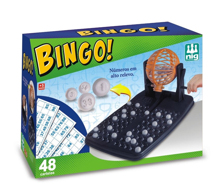 Jogo Bingo 48 Cartelas - Nig Brinquedos