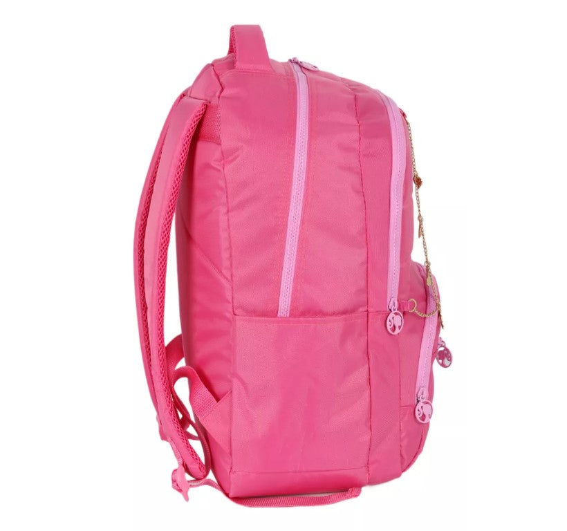Mochila de Costas Barbie Porta Notebook Pink - Luxcel