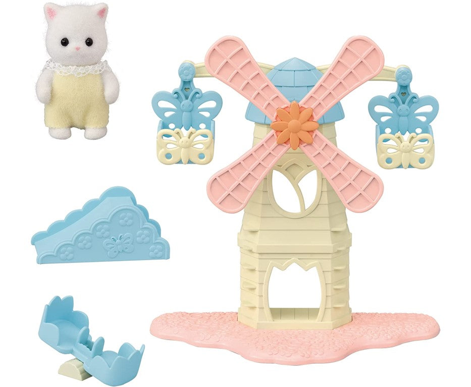 Sylvanian Families - Parque De Moinho De Ventos Para Bebes