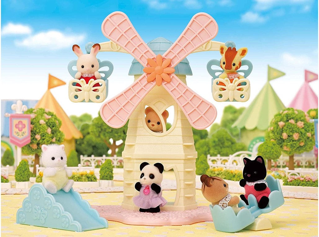 Sylvanian Families - Parque De Moinho De Ventos Para Bebes