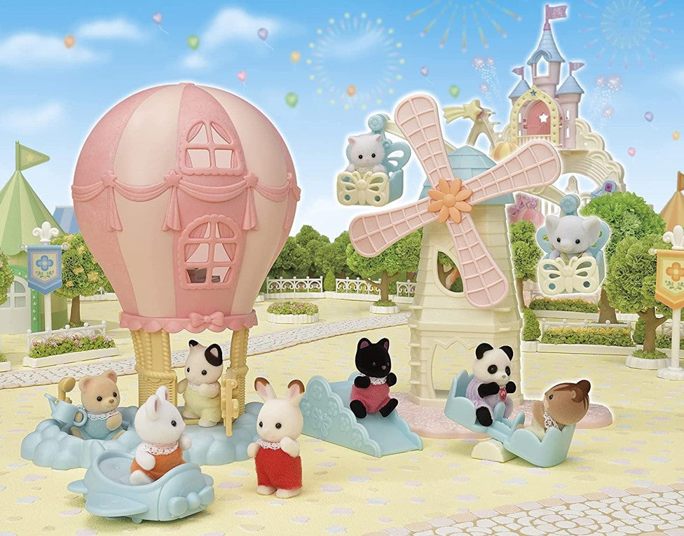 Sylvanian Families - Parque De Moinho De Ventos Para Bebes