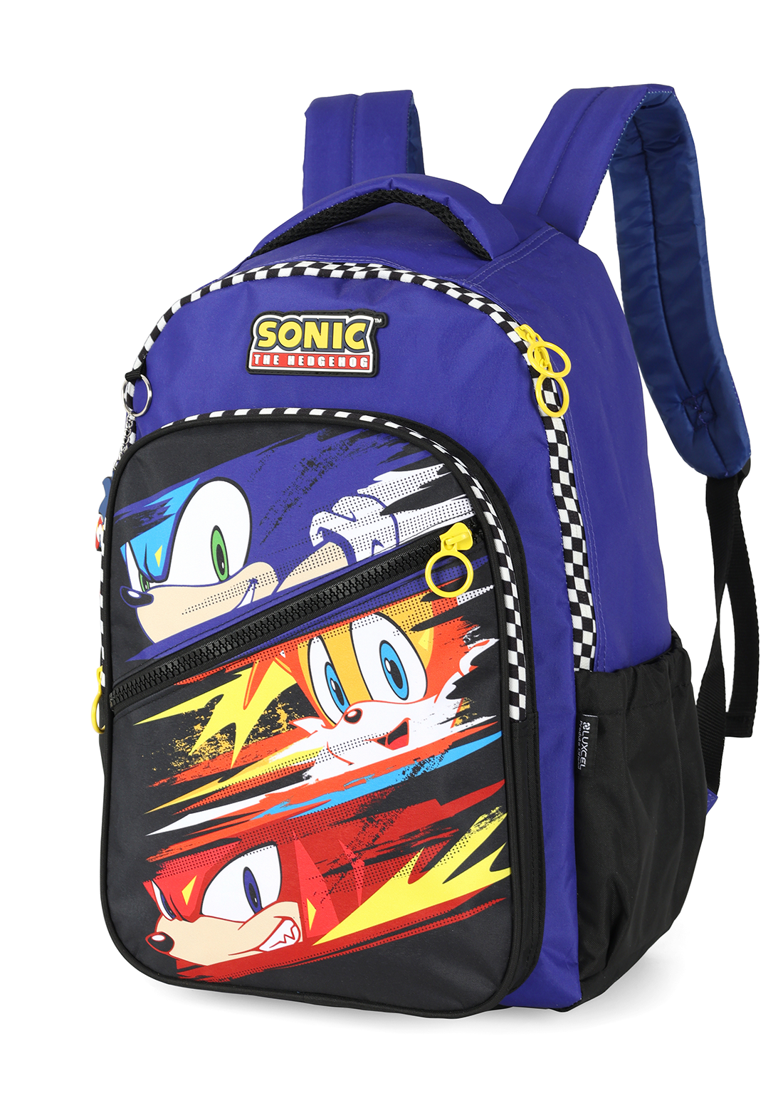 Mochila Escolar Sonic The Hedgehog Oficial Luxcel