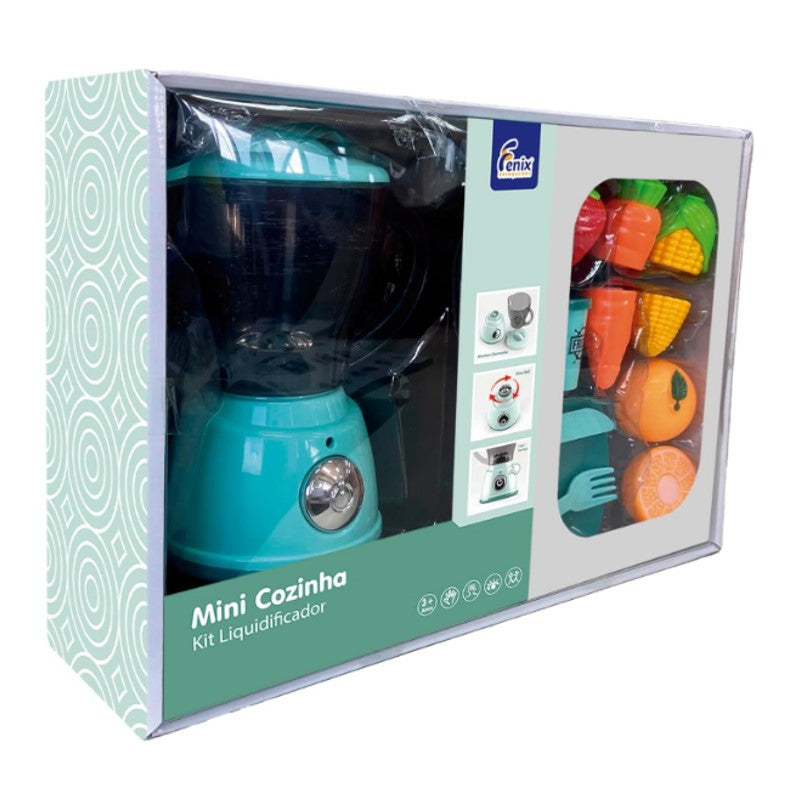 Mini Cozinha Liquidificador com Luz e Som - FÊNIX