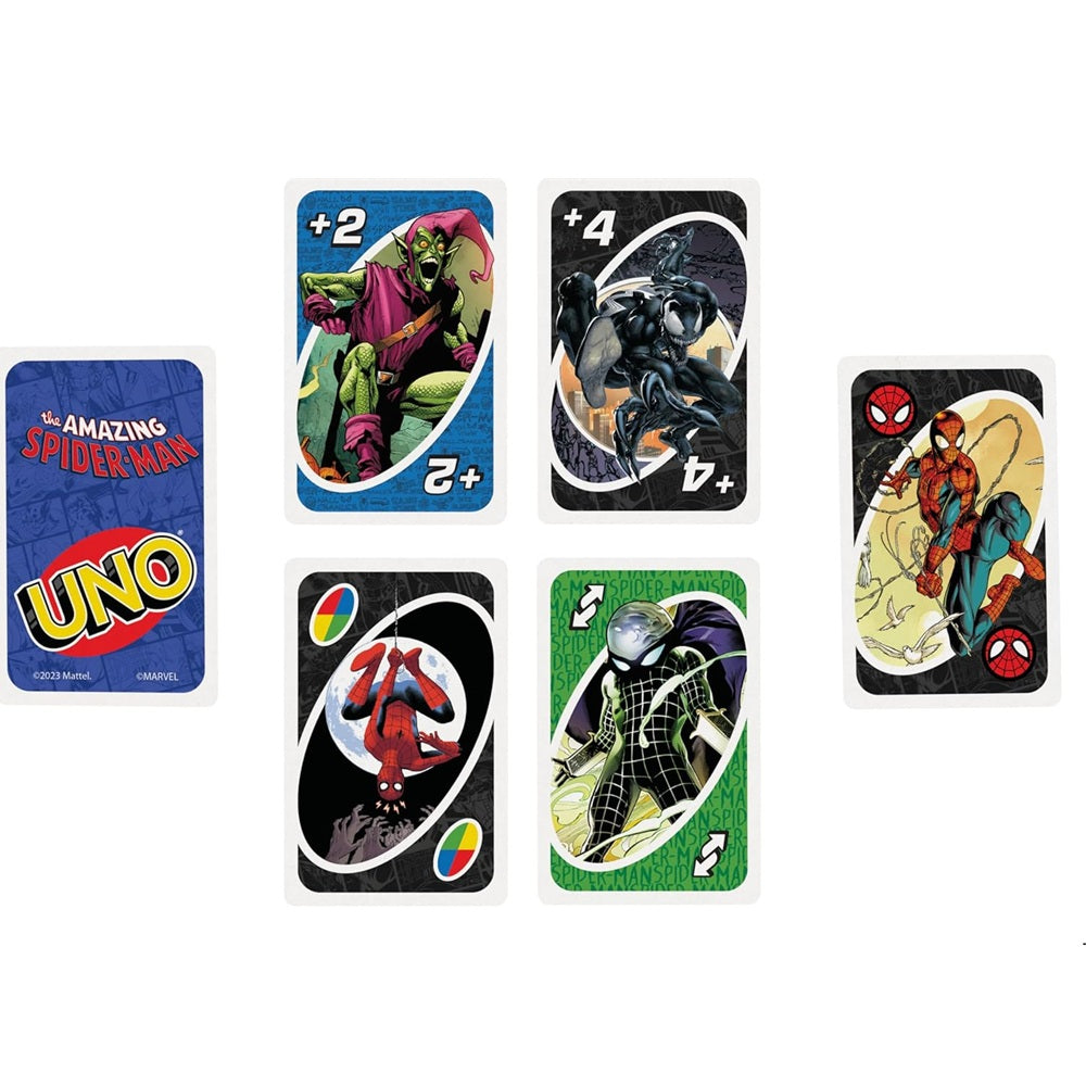 Jogo de Cartas UNO Marvel Spider-Man - Mattel