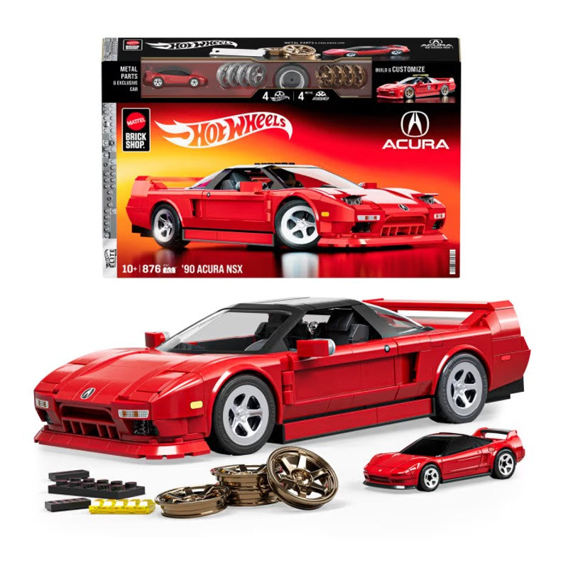 Hot Wheels Brick Shop Elite 90 Acura NSX - Mattel