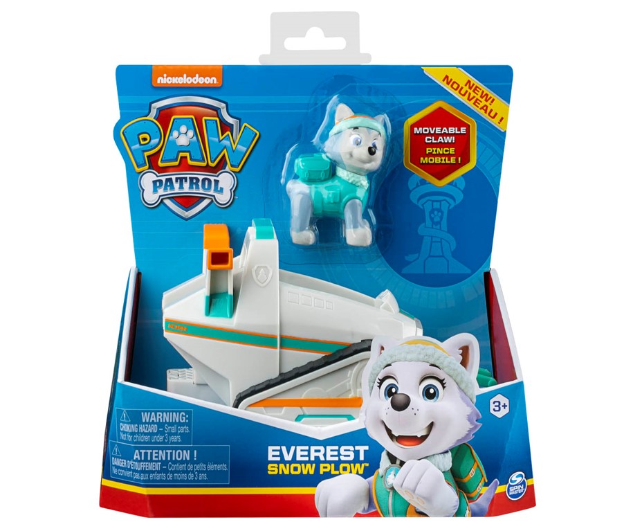 Patrulha Canina - Boneco de 6cm e Veículo Everest