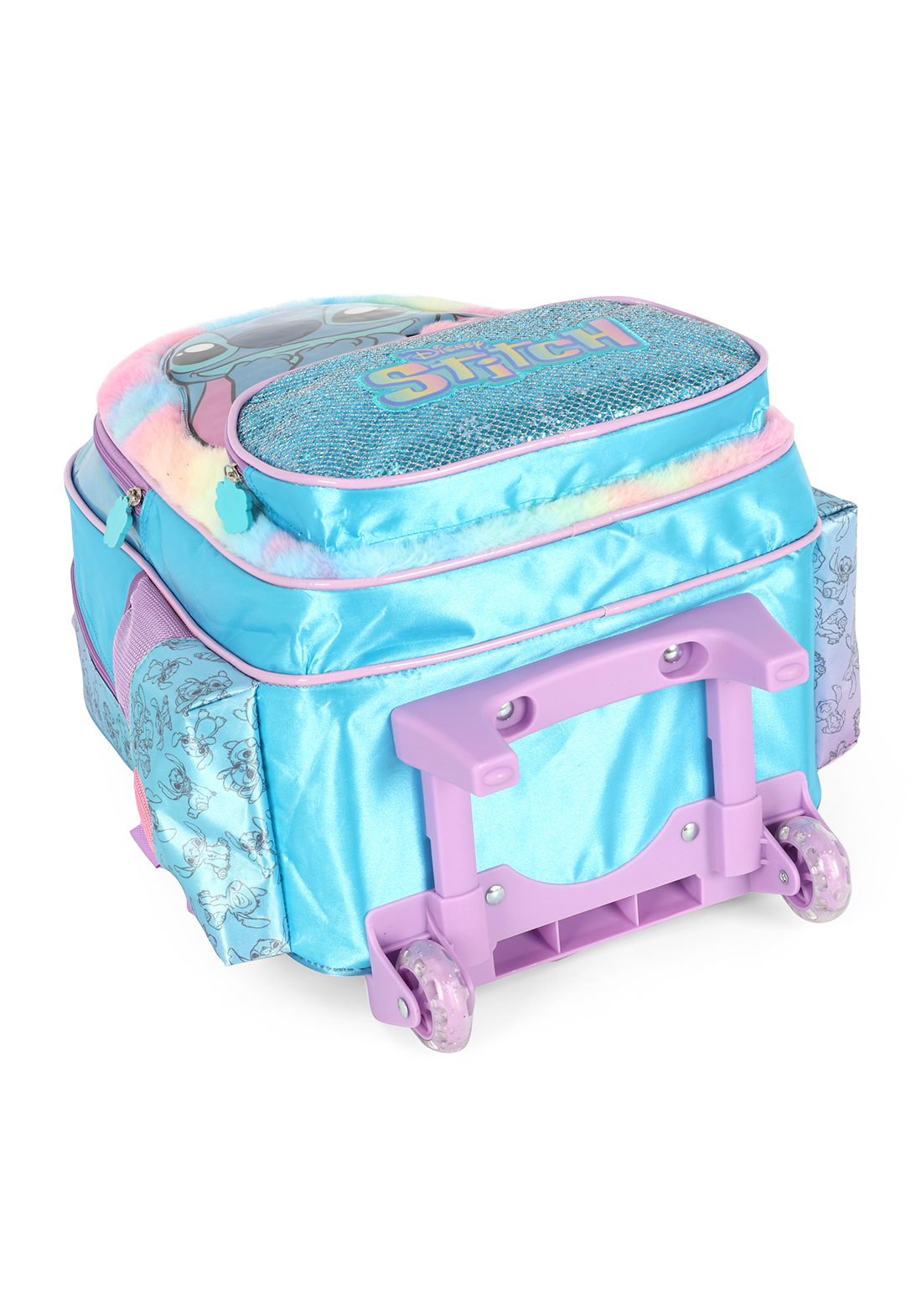 Mochila de Rodinhas Stitch Disney Luxcel – Infantil / Juvenil | Original, Brilhante e Encantadora!