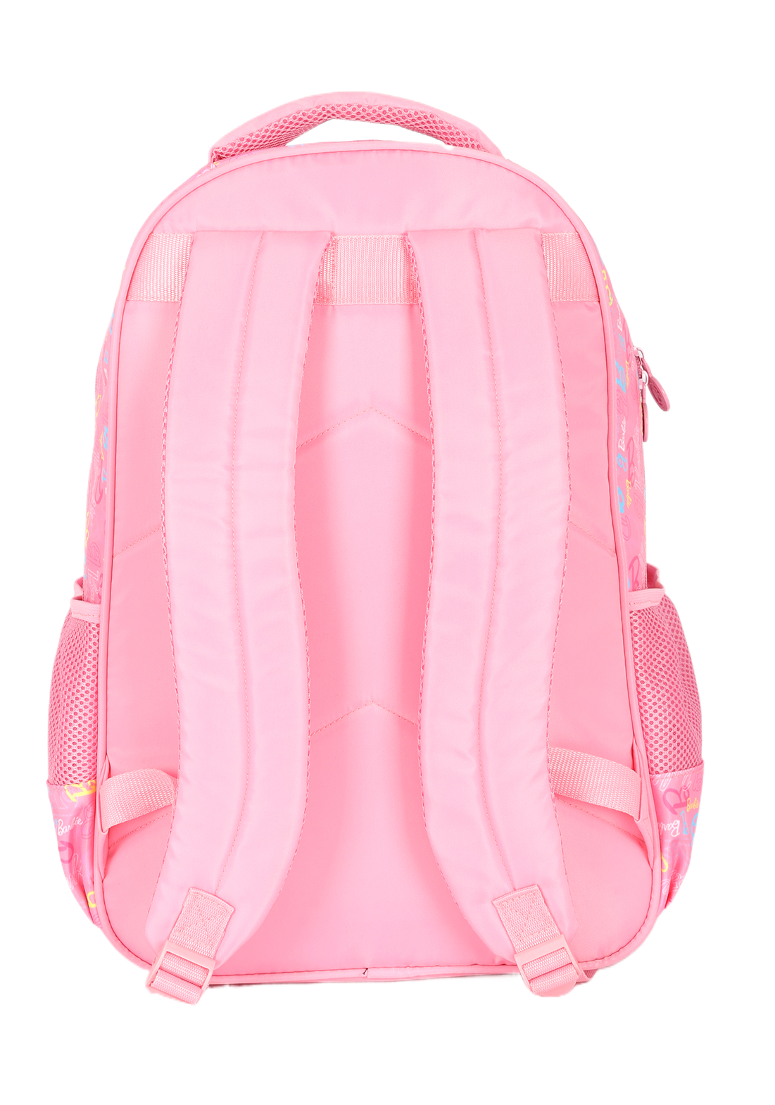 Kit Mochila de Costas G Barbie PINK Holográfica + Estojo Box Organizador Luxcel (2 Peças)