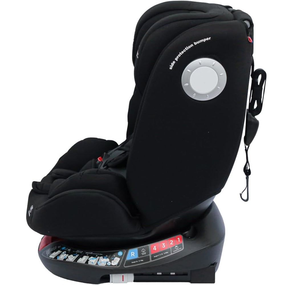 Cadeirinha De Bebê Para Carro Com Isofix 36kg Black 10397 - Zippy Toys