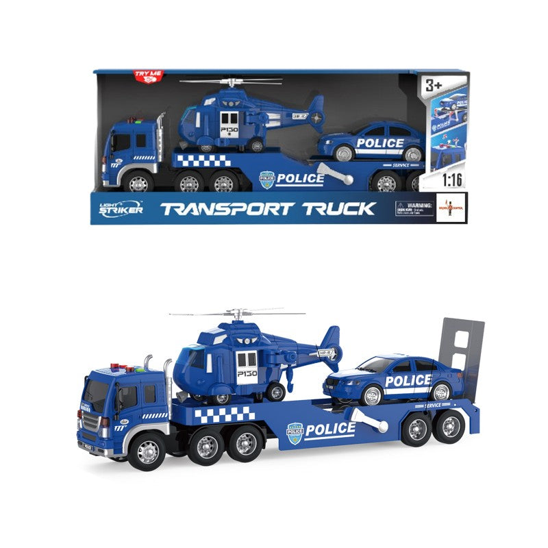 Caminhão Cegonha com Luz e Som 1:16 - Brink Center