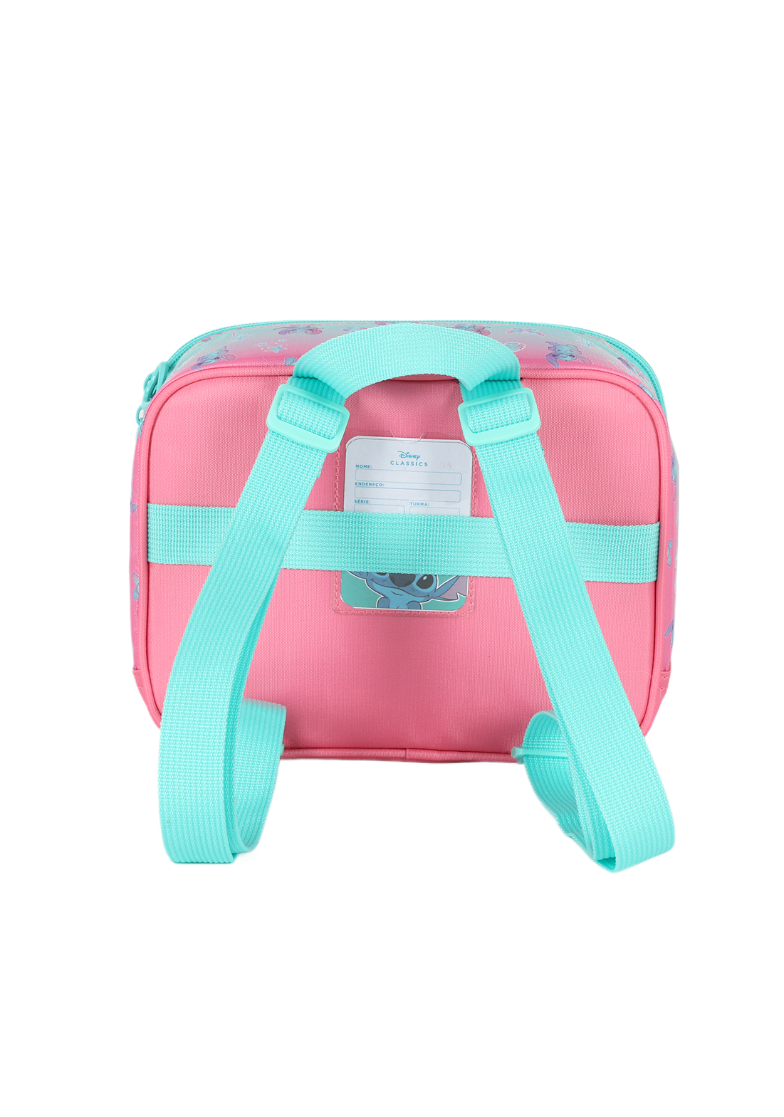 Kit Escolar Stitch Luxcel – Mochila com Rodinhas, Lancheira e Estojo
