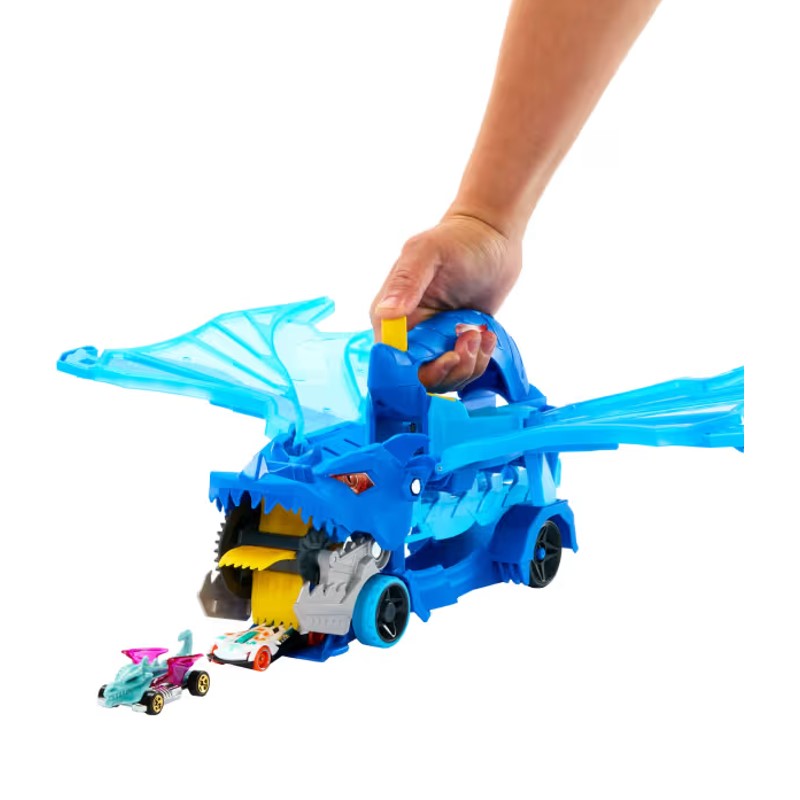 Hot Wheels City Ultimate Dual Dragon Transporter - MATTEL