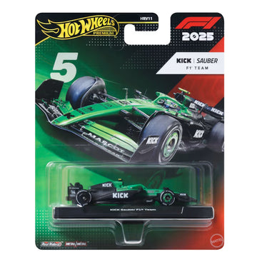 Hot Wheels Premium F1 Kick Sauber Gabriel Bortoleto 2025