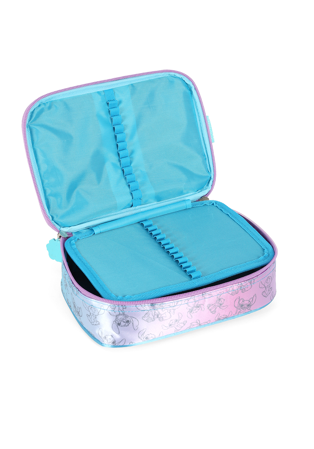 Estojo Box Duplo Stitch Holográfico Luxcel Disney - Stitch