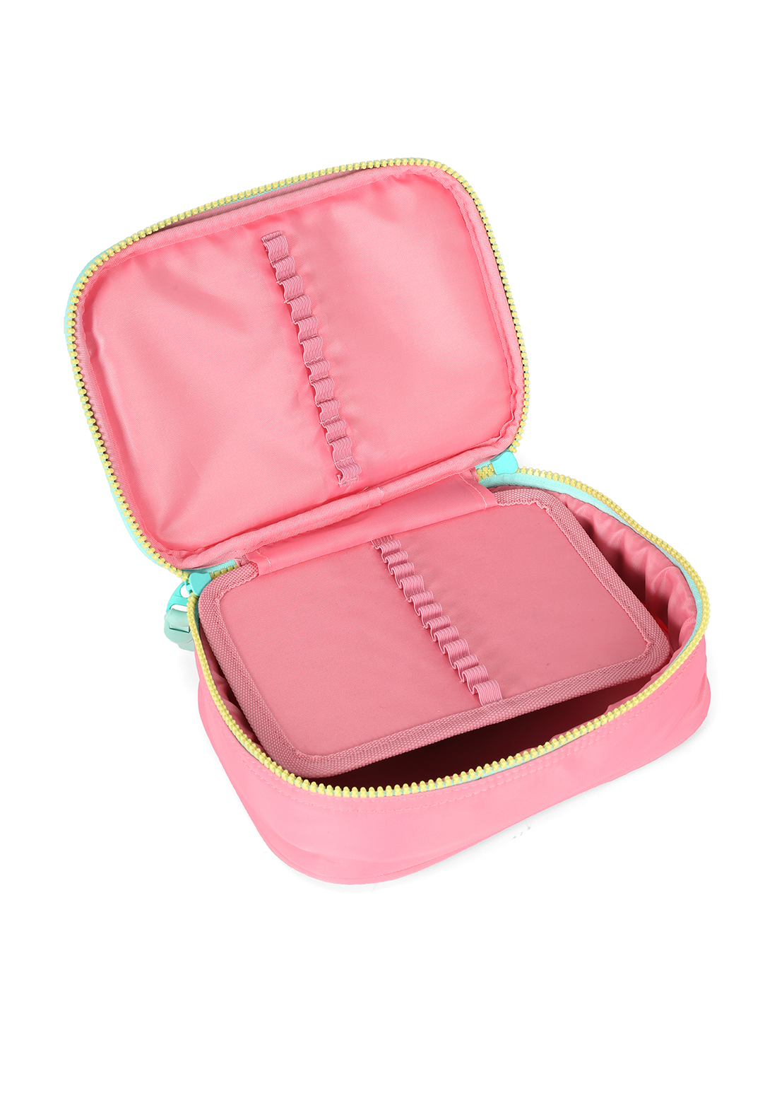 Estojo Box Organizador Stitch Disney Luxcel Rosa Ohana