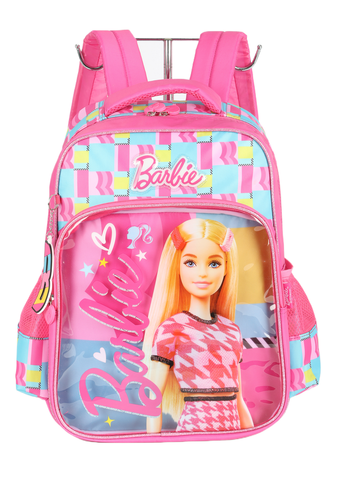 Mochila de Costas Escolar Barbie Fashion Rosa - Luxcel