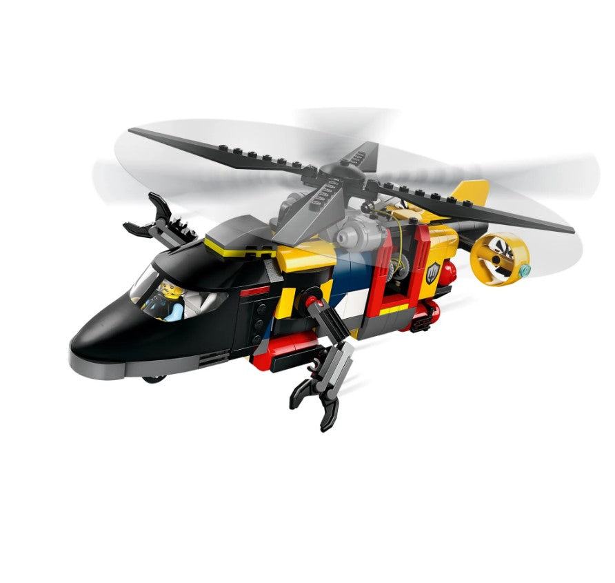 Lego City Helicóptero, Caminhão de Bombeiros e Submarino 60462