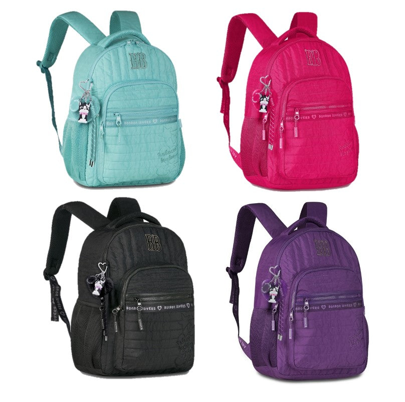 Mochila Rebeca Bonbon Cores Sortidas – Estilo e praticidade no seu dia a dia!