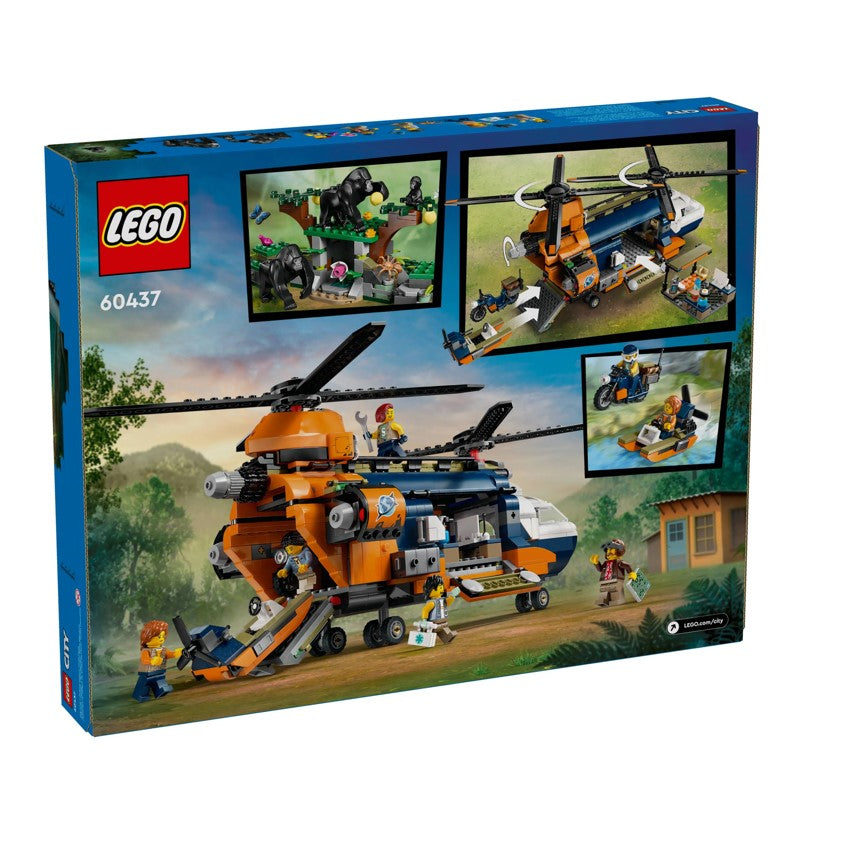 Lego City Helicóptero Explorador da Selva - 60437