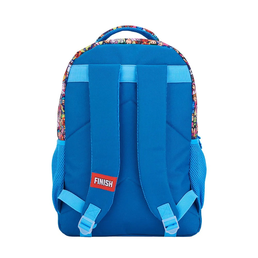 Kit 3 Peças Stumble Guys Oficial Xeryus | Mochila G Costas + Lancheira Térmica + Estojo | STUMBLIN' ALL DAY