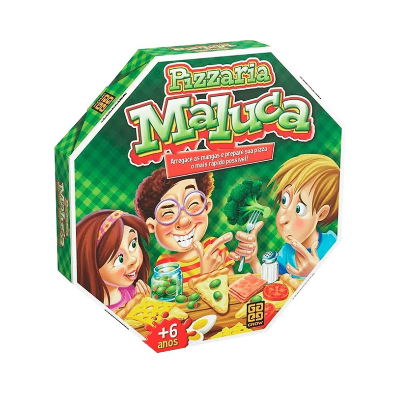 Jogo Pizzaria Maluca - Grow