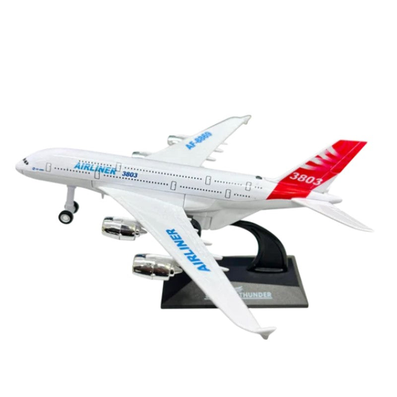 Avião de Brinquedo Airliner com luz e som - SHINY TOYS