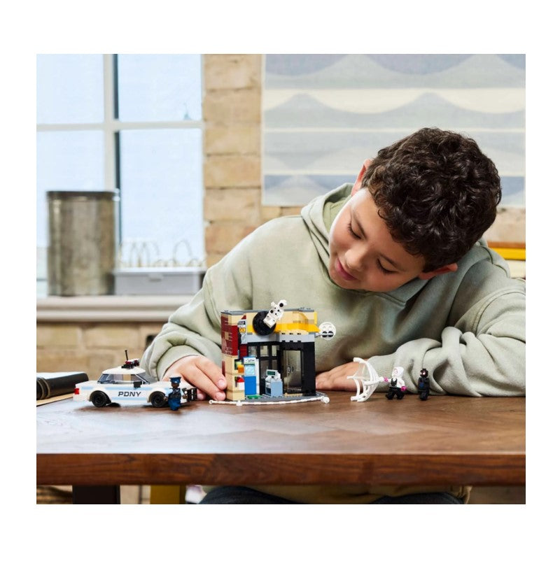 Lego Marvel Aranhaverso Miles Morales vs Spot 76311