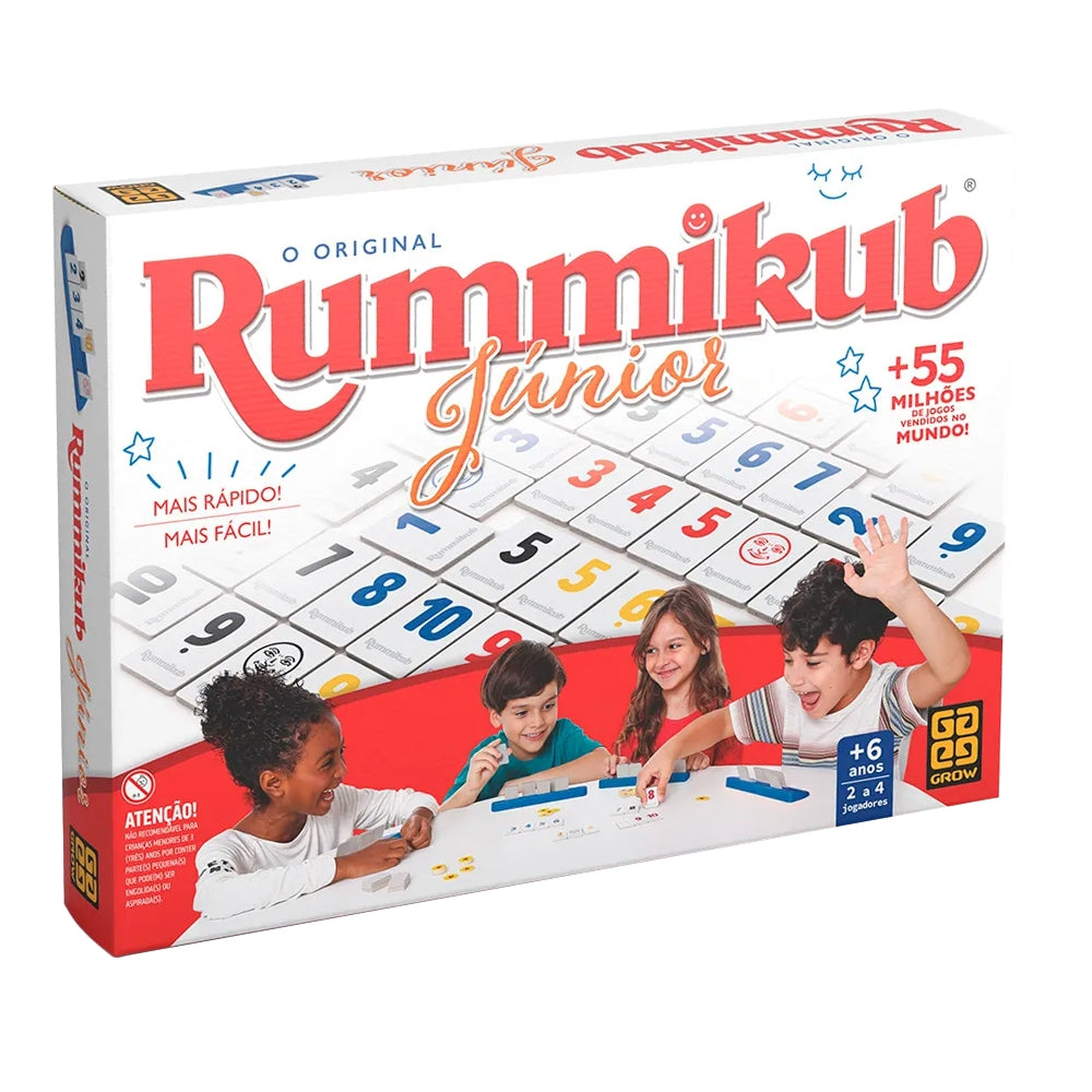 Jogo De Mesa Rummikub Júnior Grow