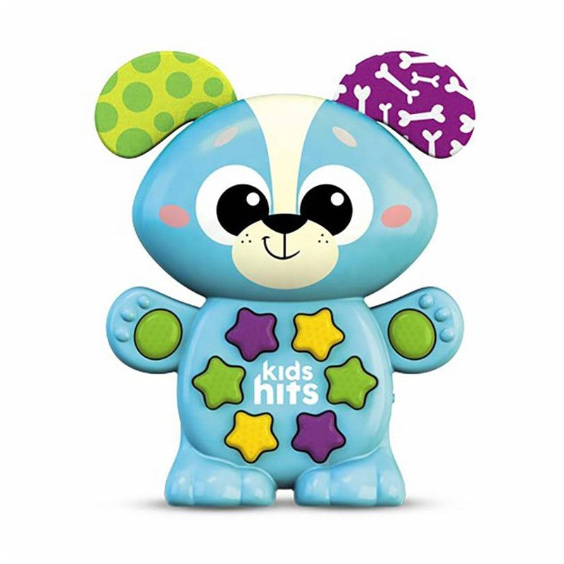 Cachorrinho Musical Azul - Shiny Toys