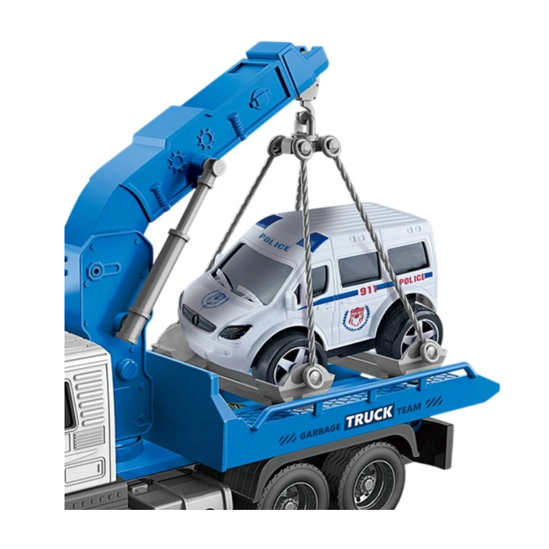 Caminhão Serviços a Fricção com Luz e Som - DM Toys