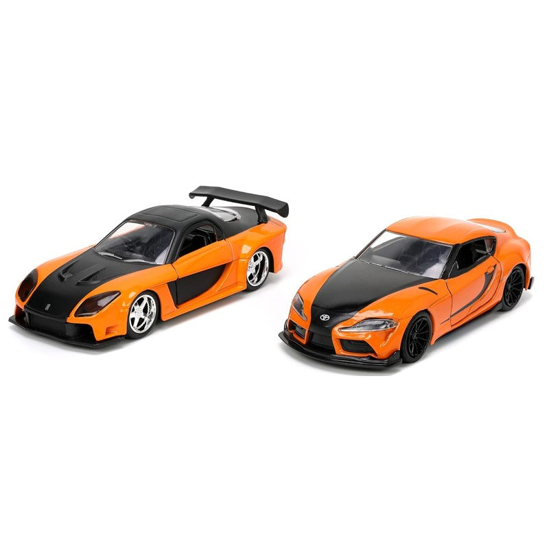 Pack Velozes E Furiosos Mazda Toyota Supra 1:32 - Jada