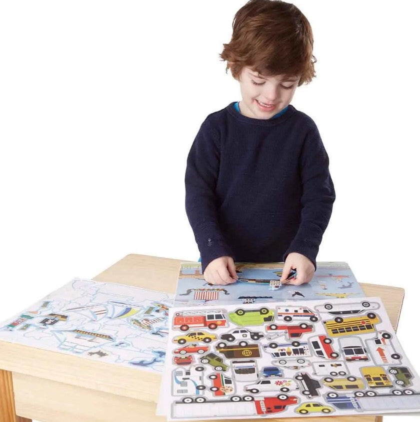 Bloco de Atividades e Adesivos Veiculos - Sunny