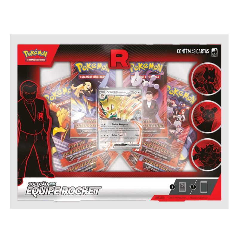 Box Coleção Ex Equipe Rocket - Copag