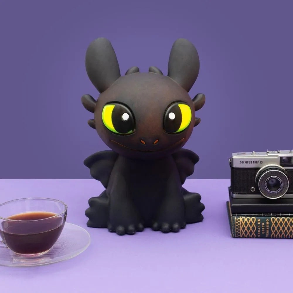 Luminária Mesa c/ Lâmpada Banguela Como Treinar Seu Dragão - Usare