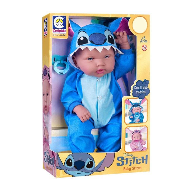 Boneca Baby Stitch Disney - Cotiplás