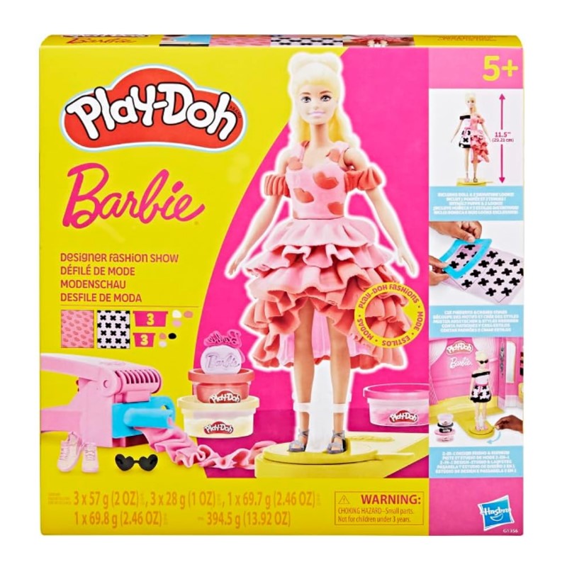 Massinha Play Doh Barbie Desfile de Moda - Hasbro