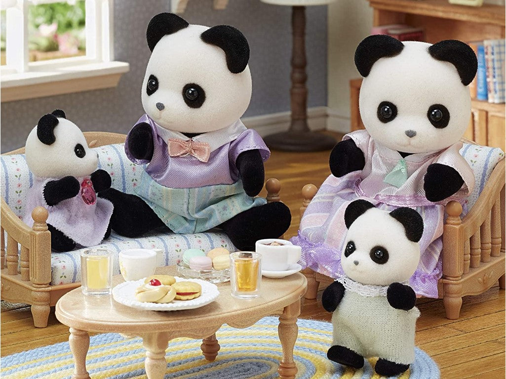 Sylvanian Families - Família Dos Pandas Graciosos