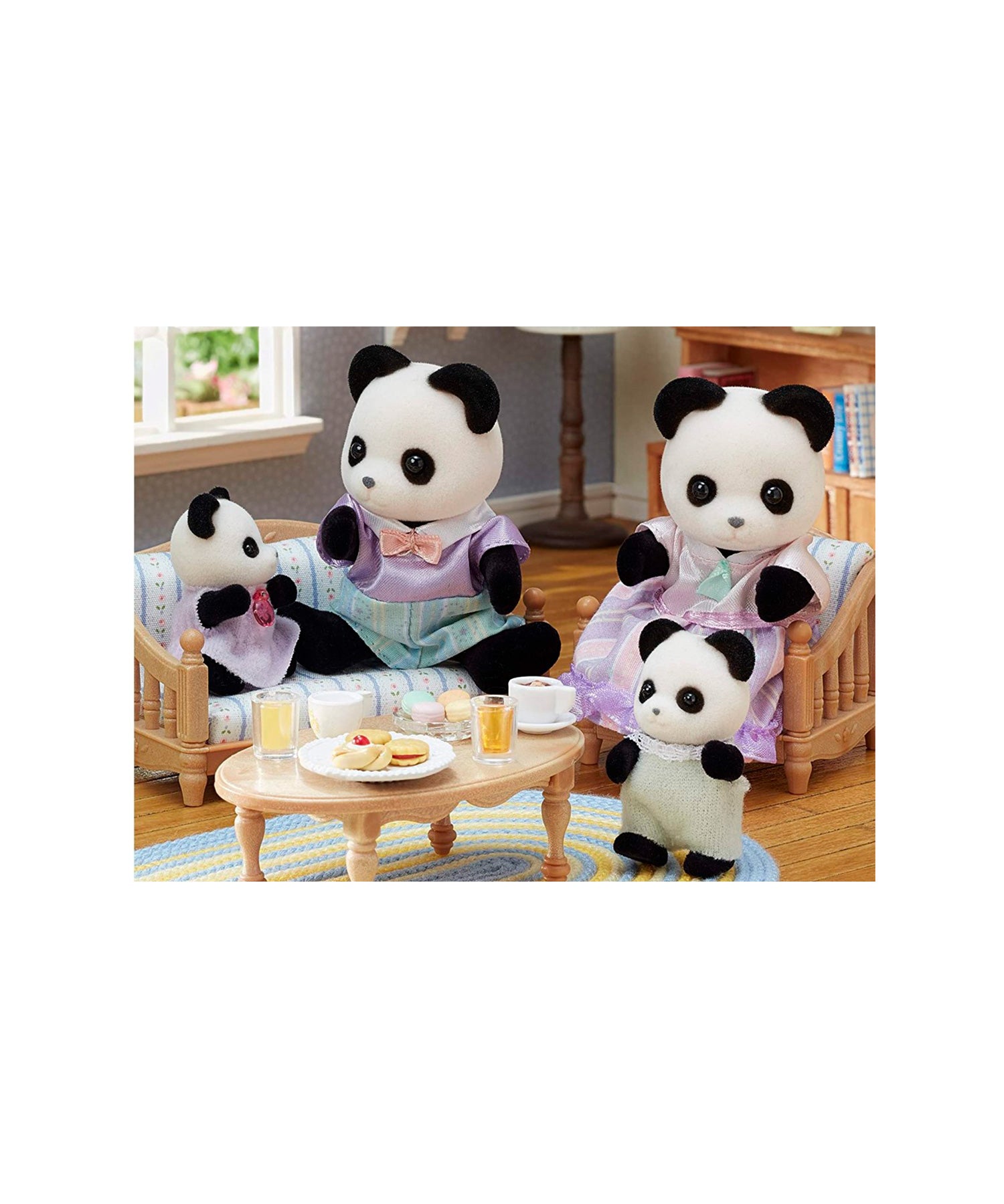 Sylvanian Families - Família Dos Pandas Graciosos