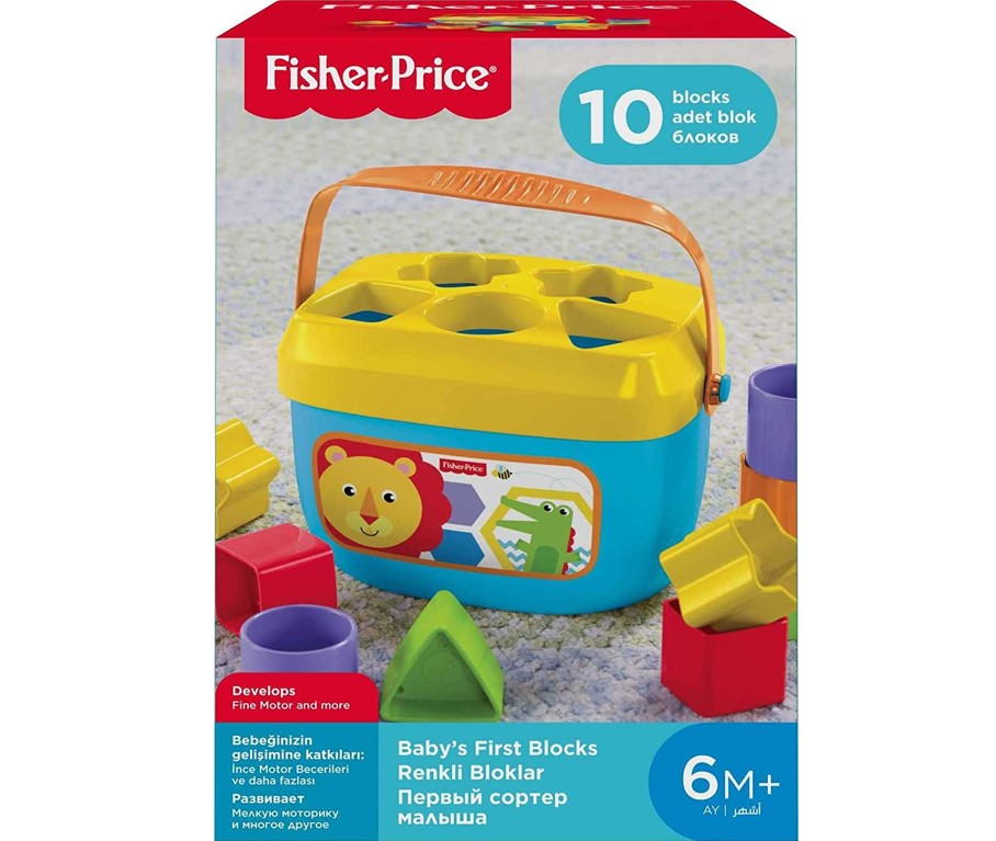Fisher-Price Balde Primeiros Blocos - Mattel FFC84