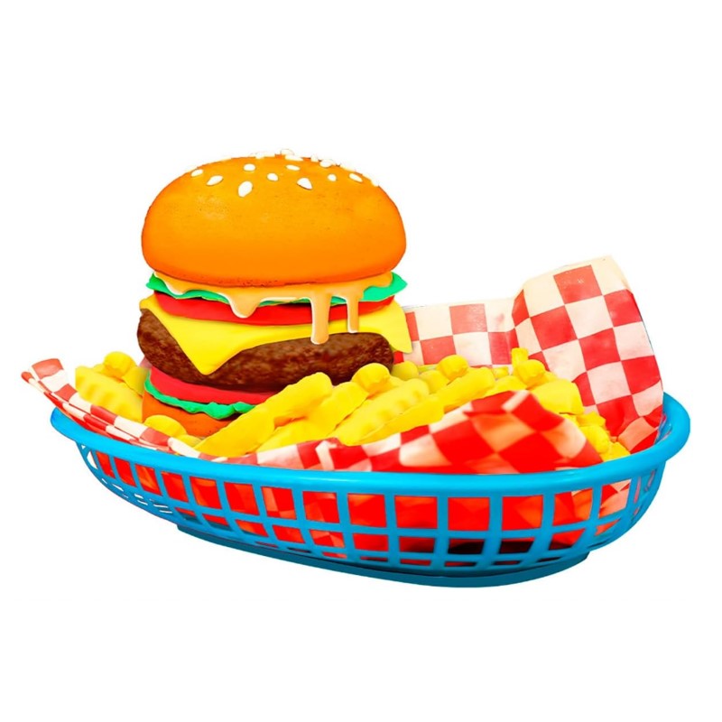 Mini Kit de Slime de Hamburger Slimy DIY Street Food Crush - CANDIDE