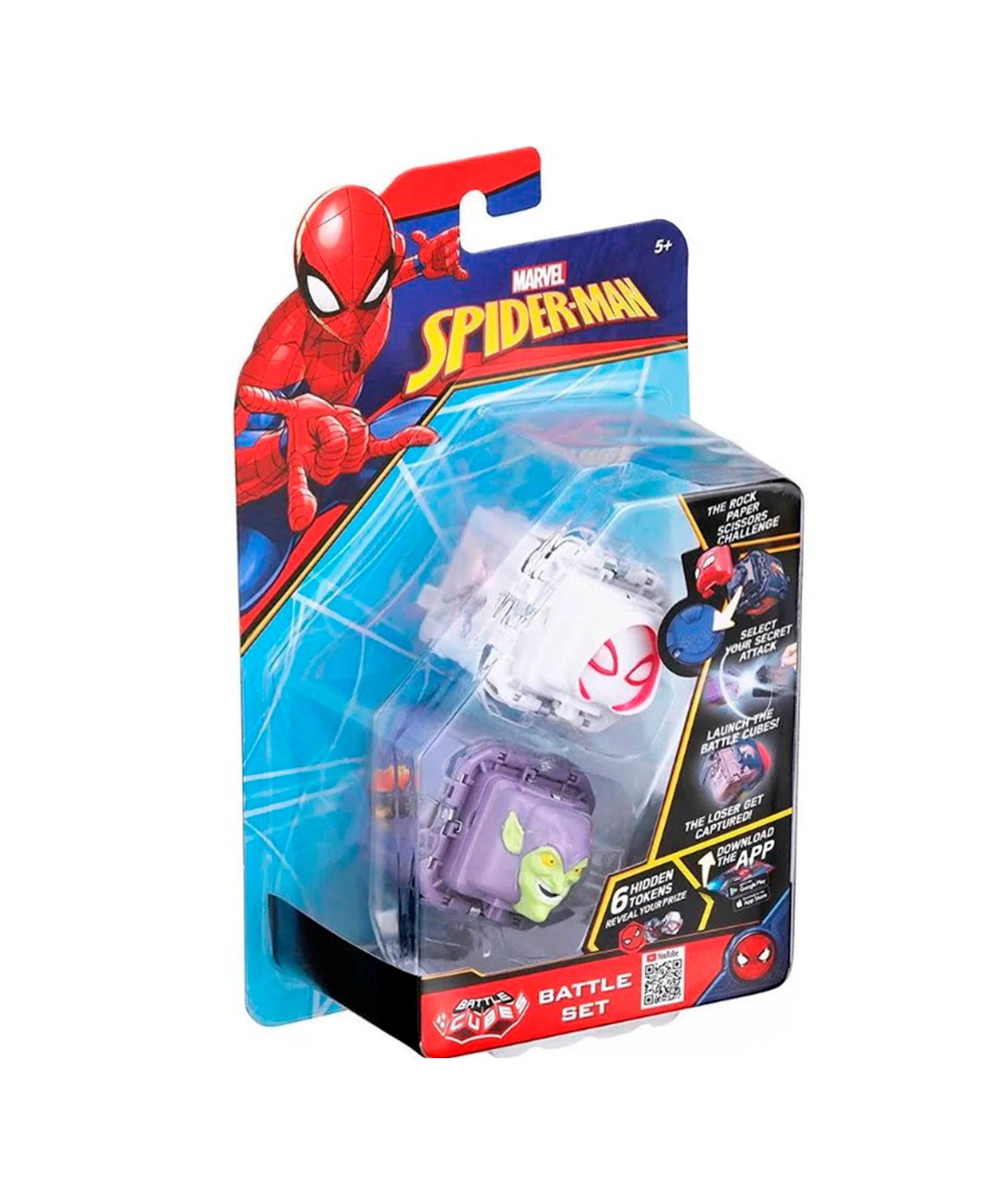 Battle Cubes Homem Aranha Spider Ghost X Duende Verde